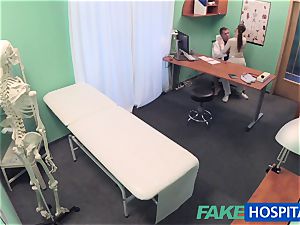FakeHospital medic gets beautiful patients snatch moist